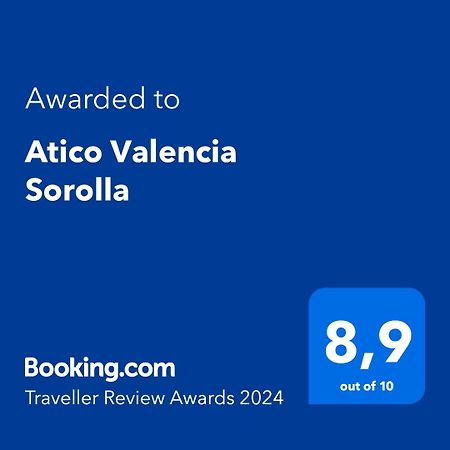 Atico Valencia Sorolla Apartamento Exterior foto