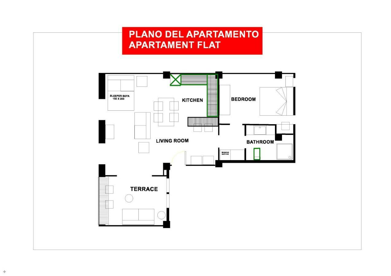 Atico Valencia Sorolla Apartamento Exterior foto